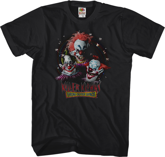 Popcorn Killer Klowns From Outer Space T-Shirt