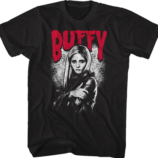 Posing Buffy The Vampire Slayer T-Shirt