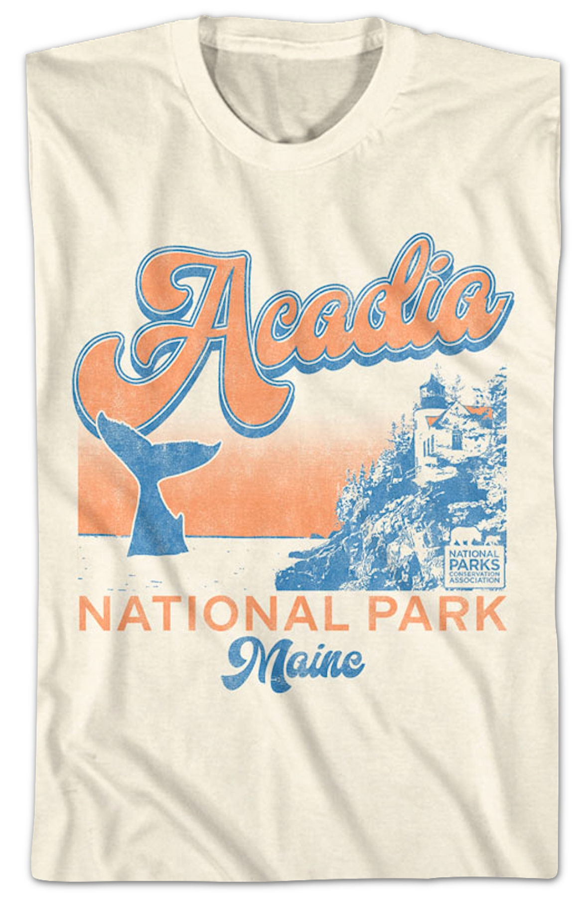 Postcard Acadia National Park T-Shirt