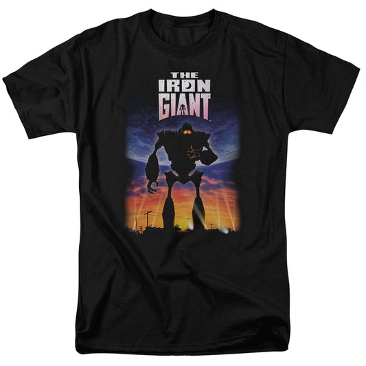 Black Poster Artwork Iron Giant T-Shirt