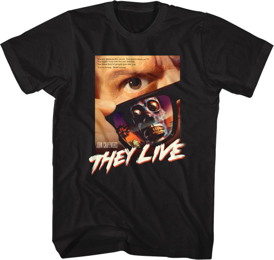 Poster They Live T-Shirt