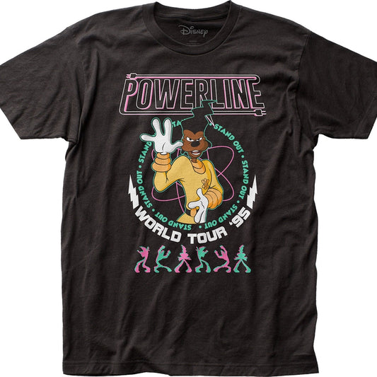 Powerline World Tour Goofy Movie T-Shirt