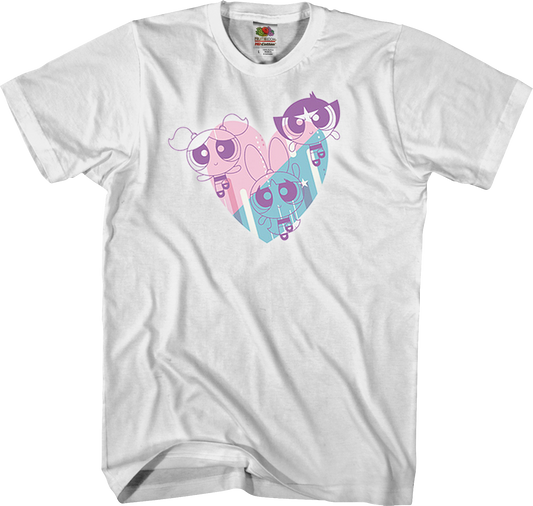 Powerpuff Girls Heart T-Shirt