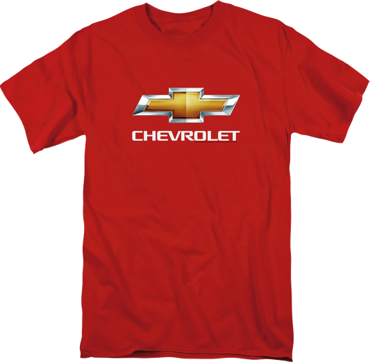 Red Classic Logo Chevrolet T-Shirt