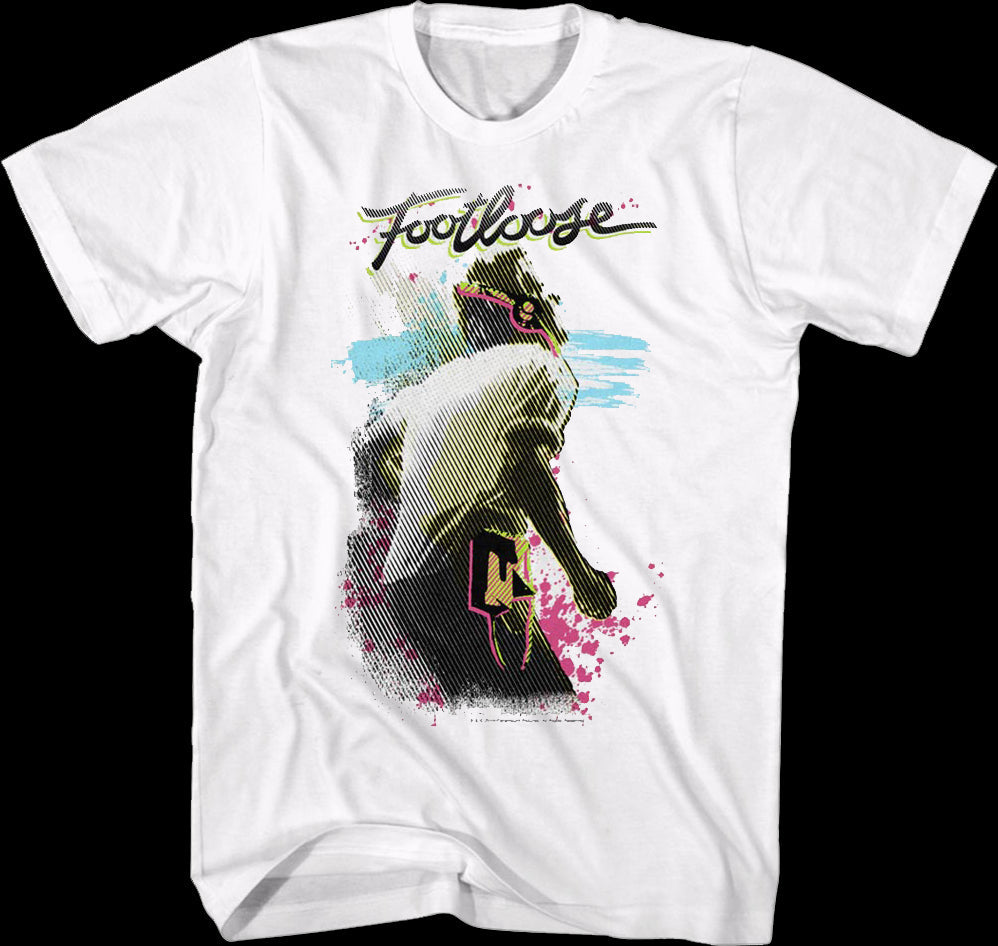 Retro Poster Footloose T-Shirt