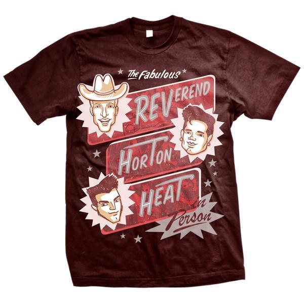 Reverend Horton Heat Poster T-Shirt MEDIUM