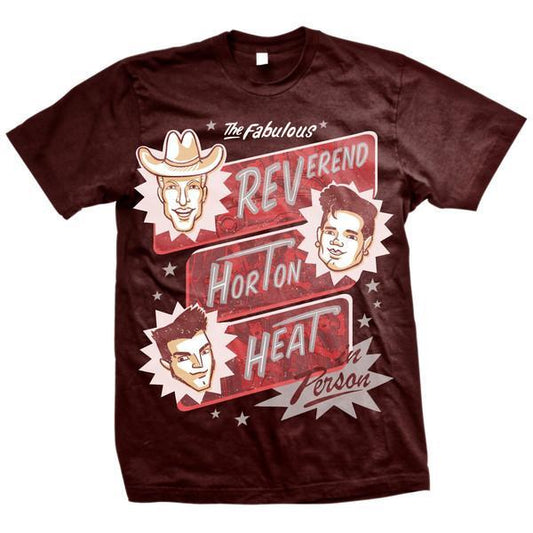 Reverend Horton Heat Poster T-Shirt MEDIUM
