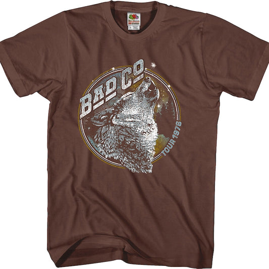 Run With The Pack Tour Bad Company T-Shirt