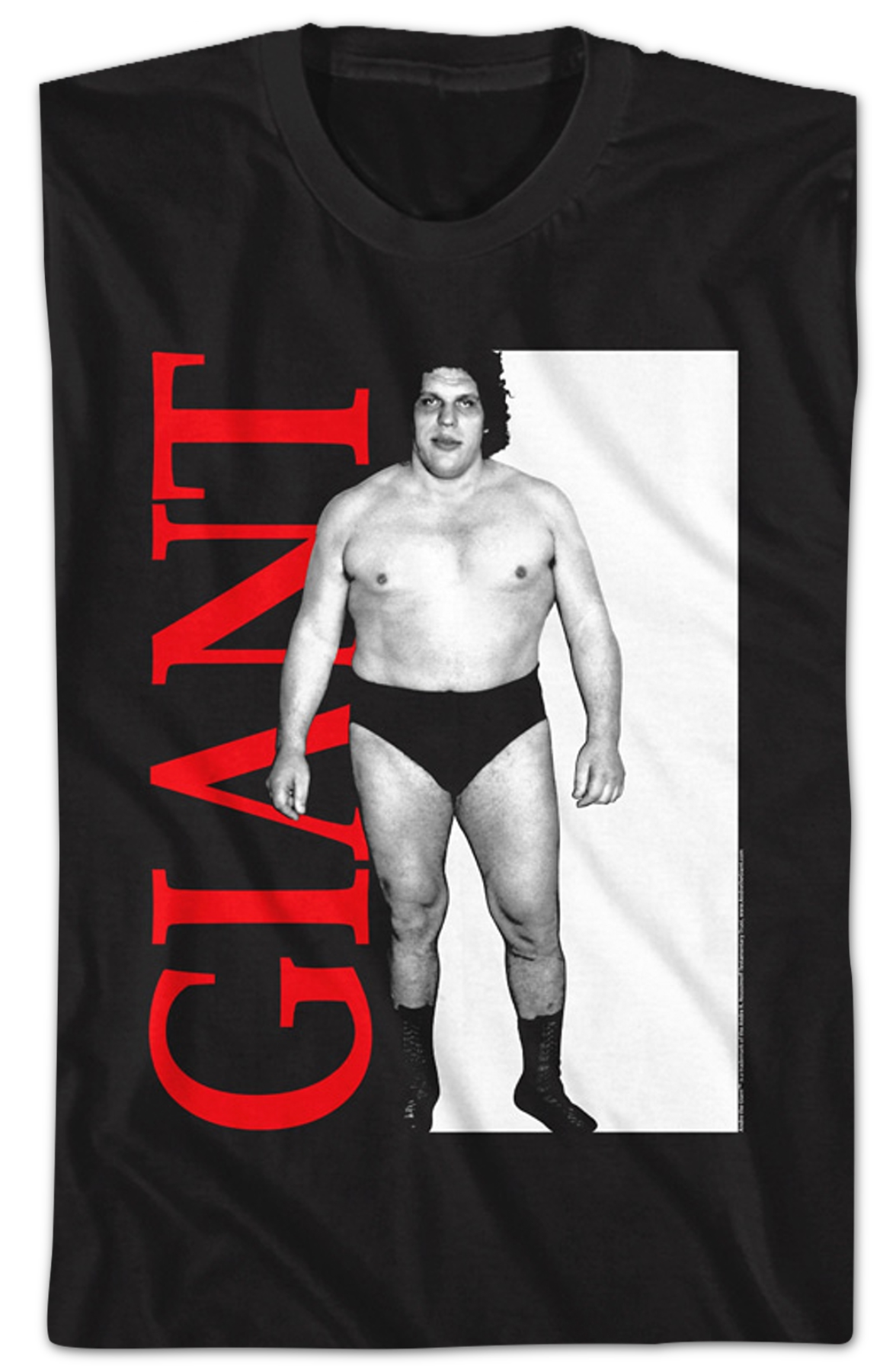 Scarface Poster Andre The Giant T-Shirt