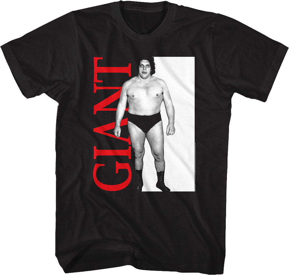 Scarface Poster Andre The Giant T-Shirt