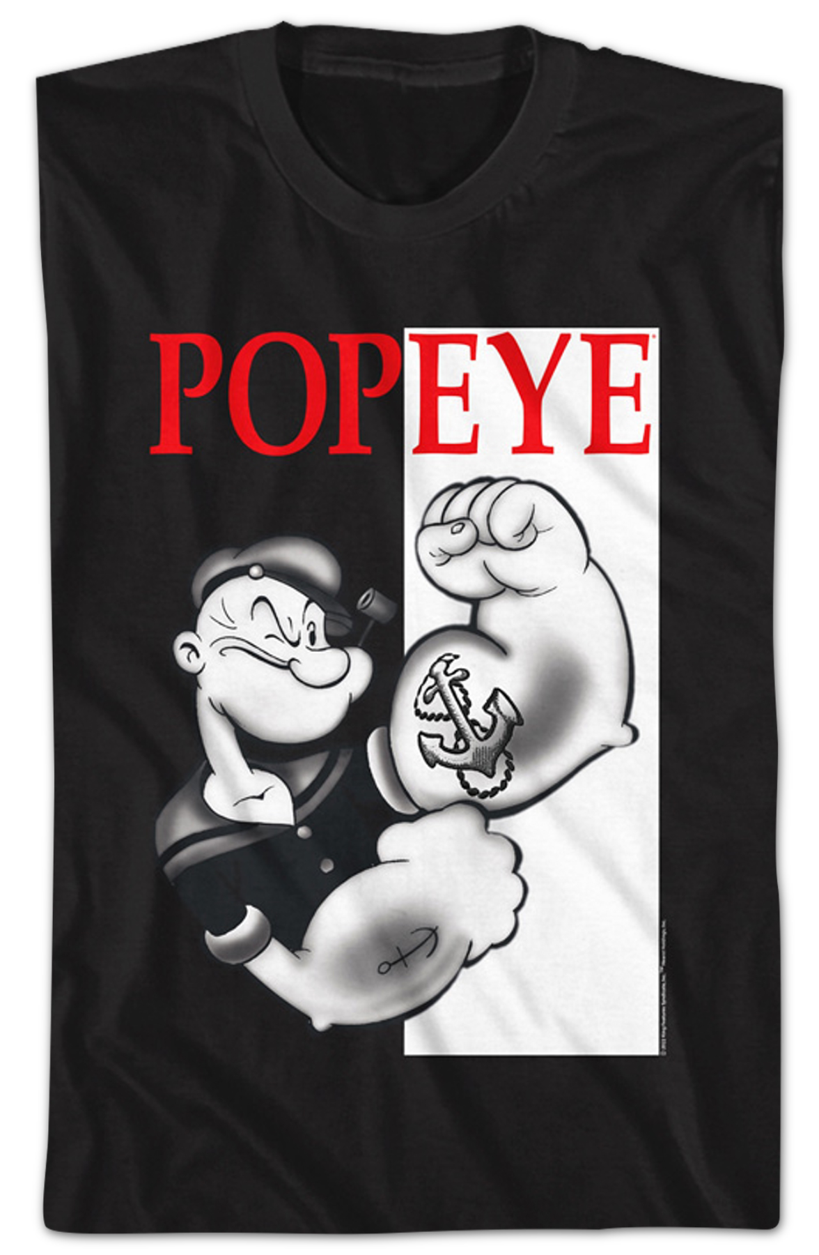 Scarface Poster Popeye T-Shirt