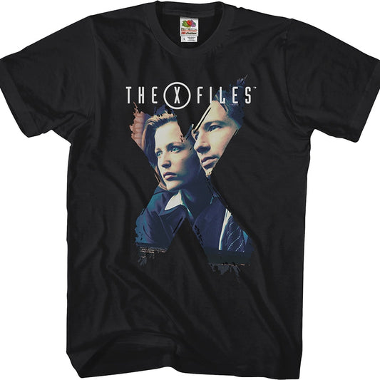 Scully and Mulder X-Files T-Shirt