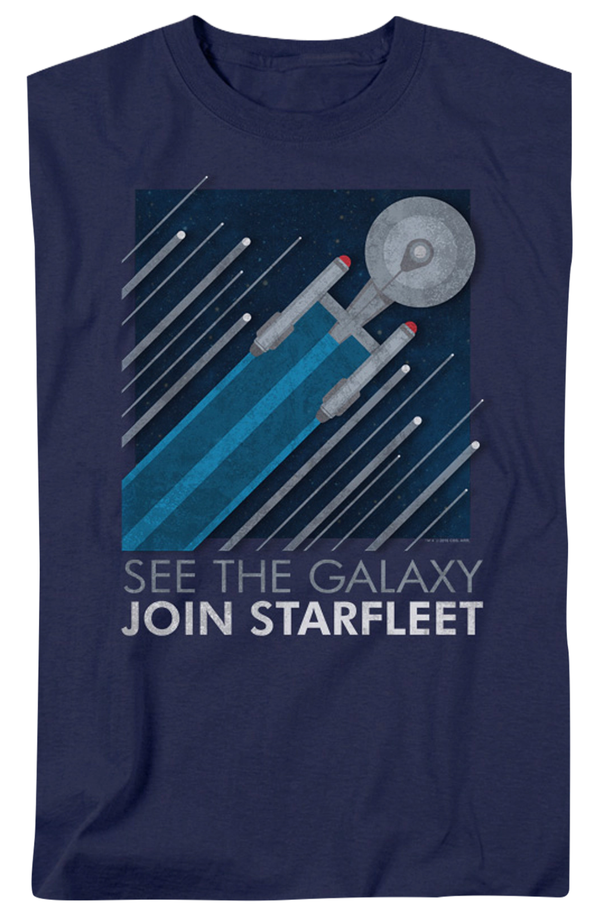 See The Galaxy Join Starfleet Star Trek T-Shirt