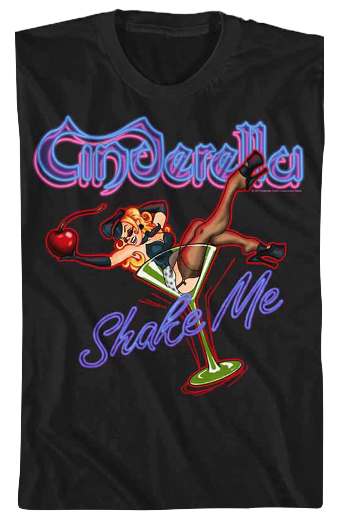 Shake Me Cinderella T-Shirt Worn By Johnny Lawrence in Cobra Kai season 5