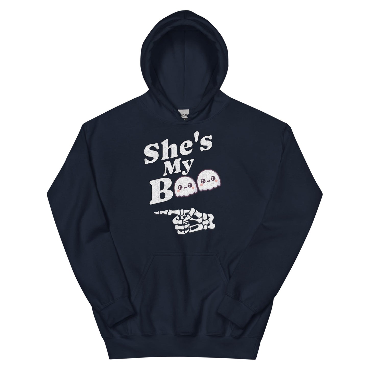 She's My Boo Halloween Unisex Pullover Hoodie