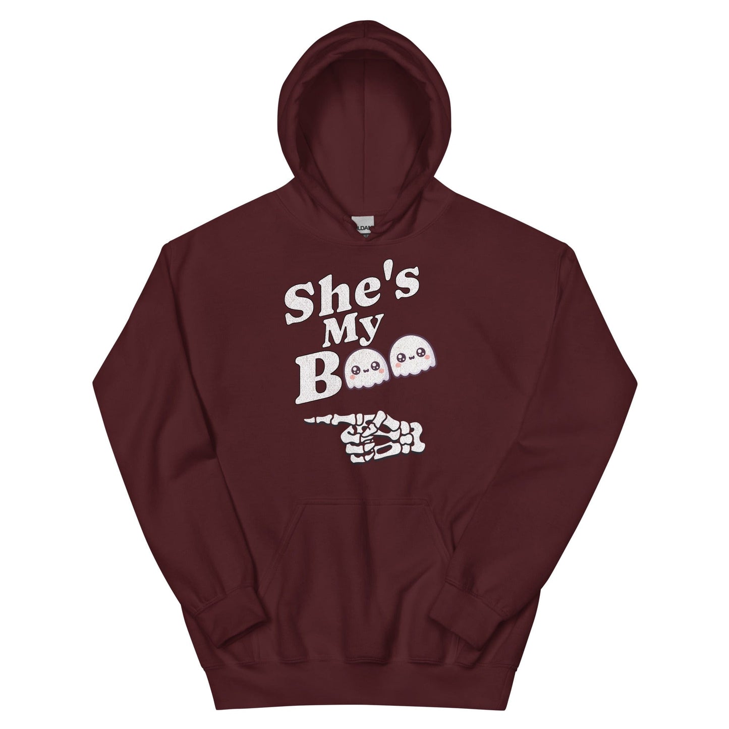 She's My Boo Halloween Unisex Pullover Hoodie
