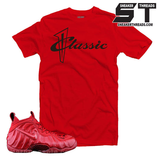 Foamposite Pro Gym Red October Classic Shirt