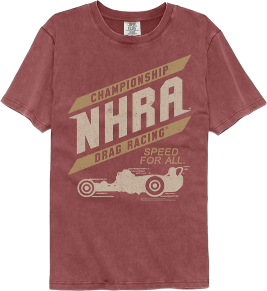 Championship National Hot Rod Association Comfort Colors Brand T-Shirt