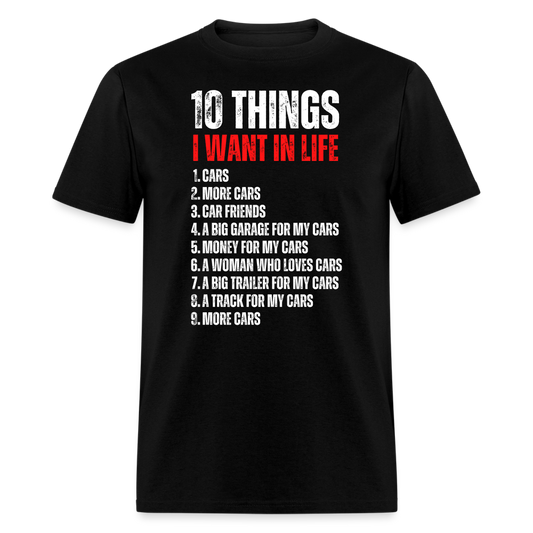 10 THINGS IN LIFE | FSR MERCH | ADULT T-SHIRT