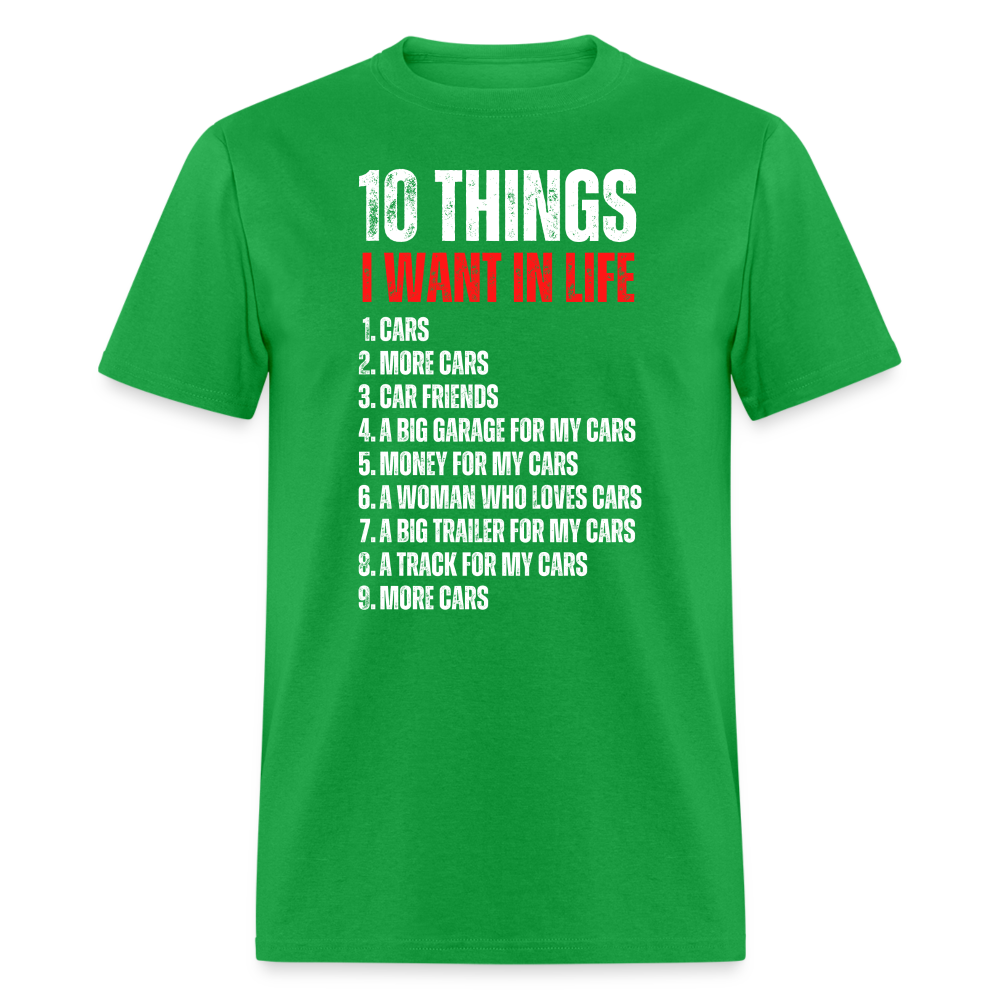 10 THINGS IN LIFE | FSR MERCH | ADULT T-SHIRT