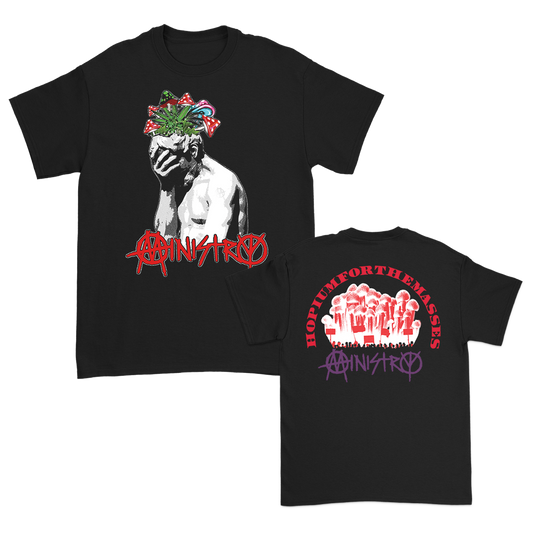 HOPIUMFORTHEMASSES T-Shirt (Black)