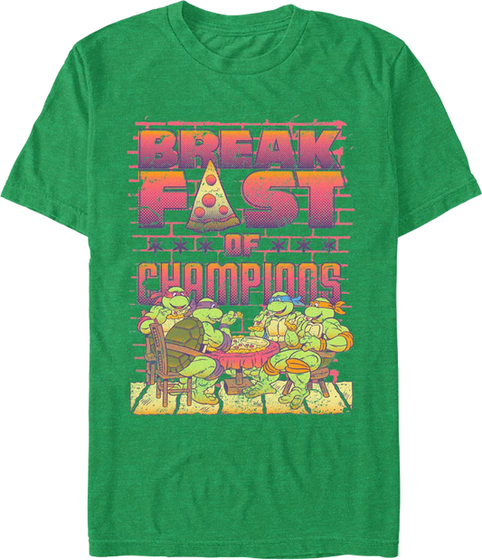 Breakfast Of Champions Teenage Mutant Ninja Turtles T-Shirt