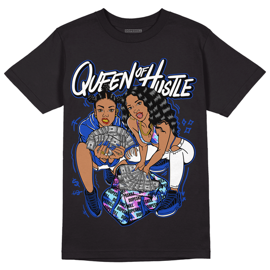 Hyper Royal 12s DopeSkill T-Shirt Queen Of Hustle Graphic