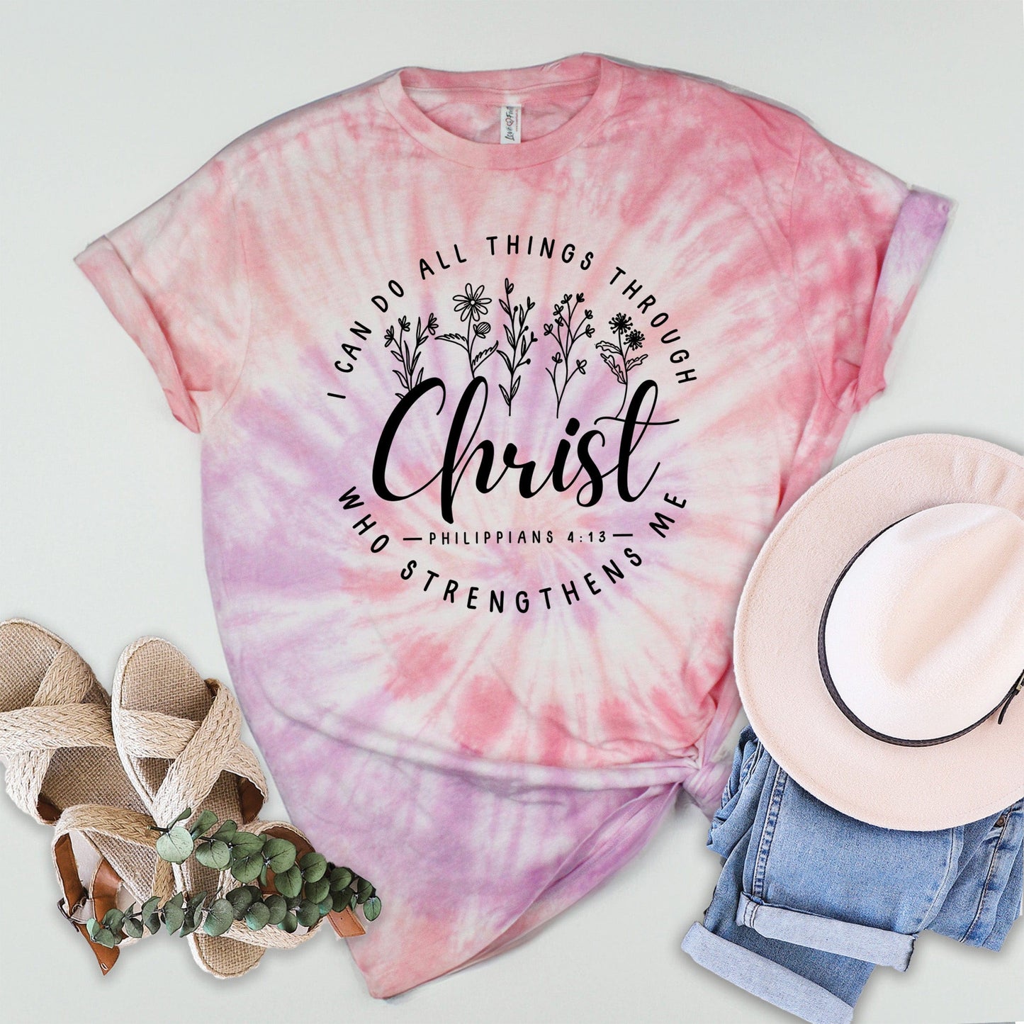 I Can Do All Things Tee Style001