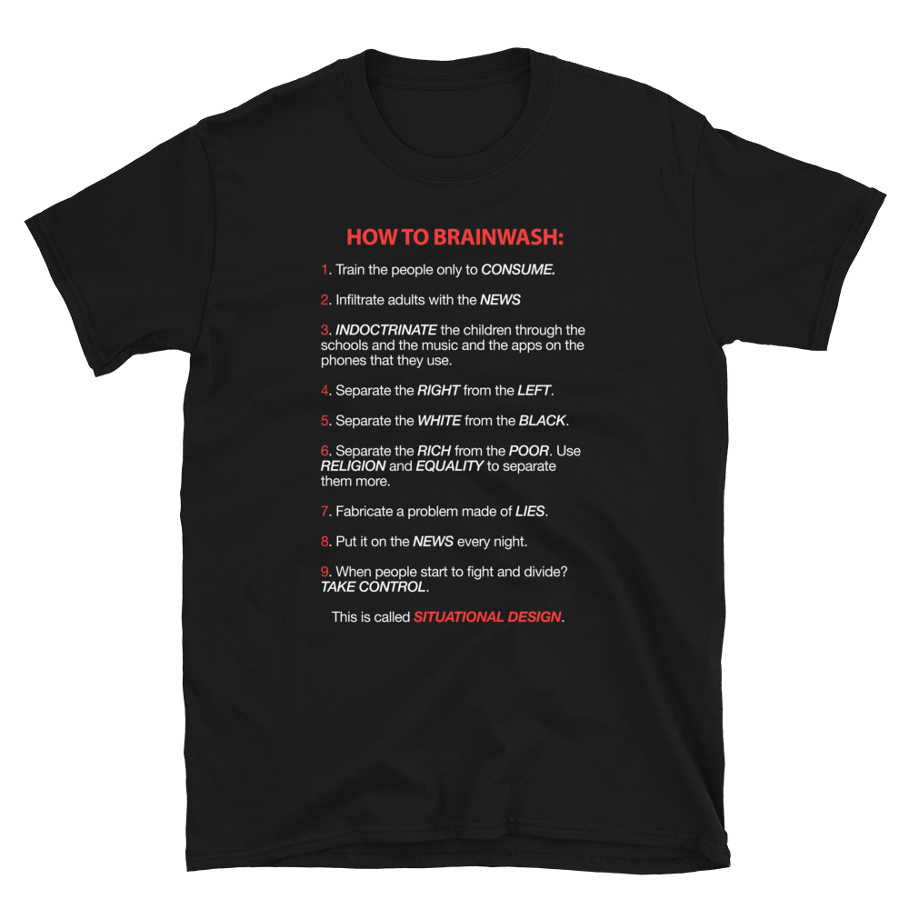 How To Brainwash T-Shirt