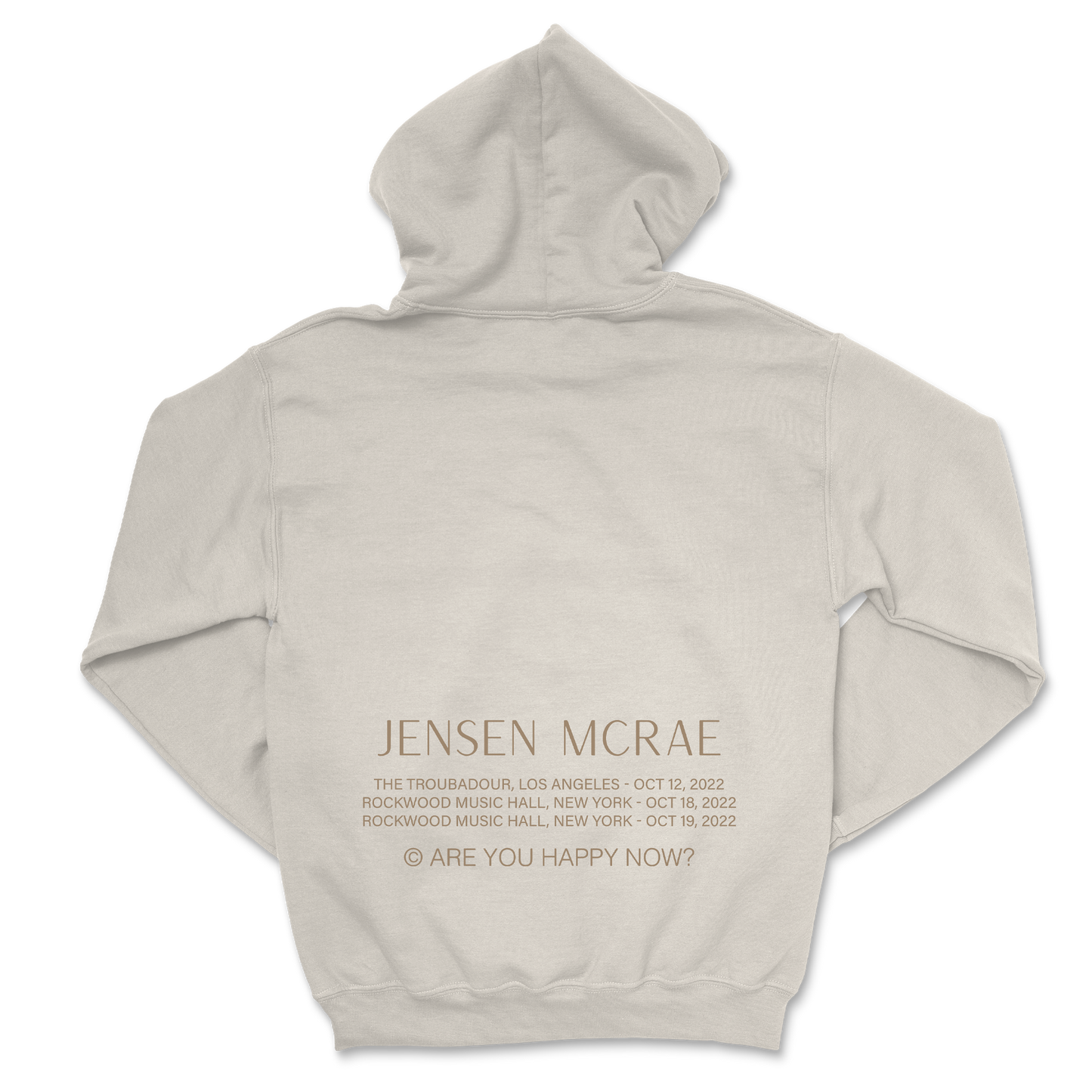 Jensen McRae - Vintage White Hoodie