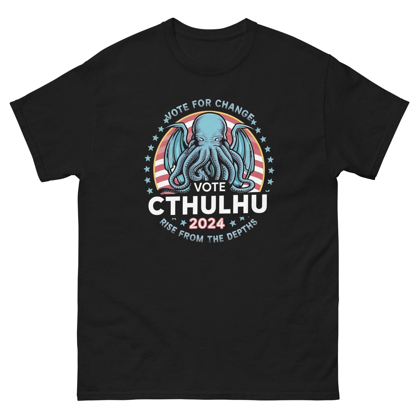Vote Cthulhu 2024 Rise from the Depths T-Shirt