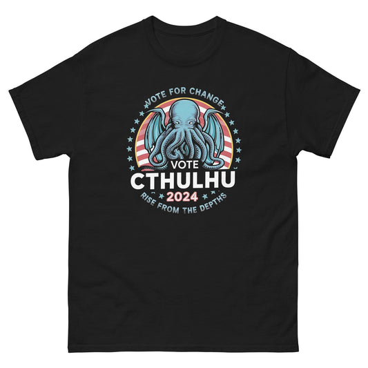Vote Cthulhu 2024 Rise from the Depths T-Shirt