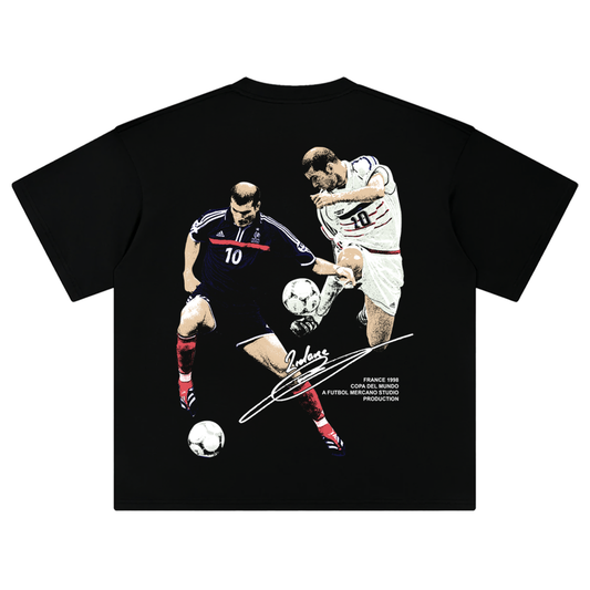 Zinedine Zidane Copa Del Mundo Tee Style001